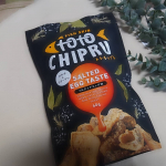 《トトチップる》ソルテッドエッグ味　をご紹介☝️魚の皮チップは栄養価が高く、低糖質+フィッシュコラーゲン✨美味しく食べて美しく～✨なんと１袋60gにDHA30gとコラーゲン1020&hellip;のInstagram画像