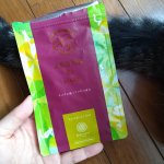 🧁.少し前にいただいた、アロマdeマスク引き続き使っています💗.夏の暑いときに活躍したけど、涼しくなってからもアロマの香りでリフレッシュできています👀にゃんこのイラスト&hellip;のInstagram画像