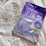紫マスク初挑戦〜💜・・・#SPUNMASK写真集 #ISDGマスク #カラーマスク #不織布マスク #スパンマスク #SPUNMASK #monipla #isdg_fanのInstagram画像