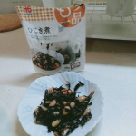 カネ吉さんのひじき煮とひじき炒め煮のモニター当選しました。もう一品のおかずに最高です。#カネ吉オンライン #カネ吉 #ヤマザキ #ひじき煮 #ひじき #もう一品 #ひじき炒め煮 #mo&hellip;のInstagram画像