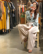 ニッセン、キャンディスリーブカットソー👗💞袖がキャンディみたいで可愛い今回のミントグリーンは私はなかなか着ない色なのでどんな風に合わせようか、たくさん悩んで楽しみました😁😁✨今&hellip;のInstagram画像