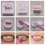 #モニプラ 様を通じて、 #クラプロックス #ブラックイズホワイト #粉はみがき 3グラム をお試しさせていただきました🦷💎歯ブラシに粉をつけて磨くと、歯に粉が密着し、いつもの歯みがき粉より歯&hellip;のInstagram画像