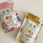 🍓   @goshoku_h_and_b 𝚜𝚊𝚖𝚊 の玄米グランビッツをお試しさせて頂きました𓂃◌𓈒𓐍  授乳するようになってからお腹が空いて間食が増えるように&hellip; &hellip;のInstagram画像