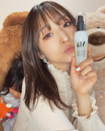 @andbh_ma_official 柑橘系が好きで馬油が好きな方はほんとーーにオススメするヘアオイルだよ🍊🐴✨えりはタオルドライ後に2プッシュ手に取って髪に馴染ませて&hellip;のInstagram画像