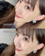 💓Flower Eyes 1dayのクレマチスモカ◡̈&hearts;︎DIA14.5mm の度なしです🤍レーシック以降コンタクト全然してないから久しぶりな感じ🥰&hearts;️付け心地も良かったし、&hellip;のInstagram画像