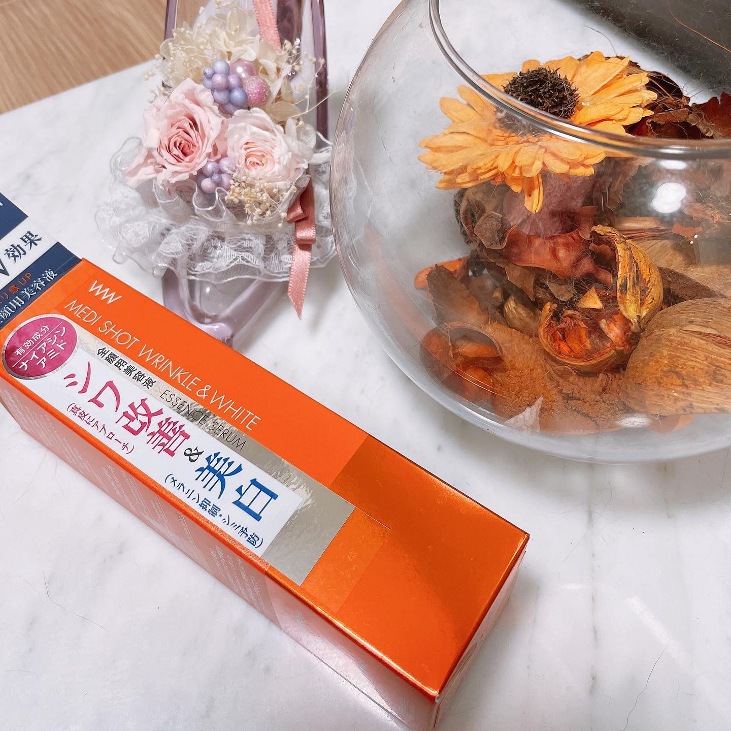 口コミ投稿：薬用メディショットエッセンスセラム〈シワ改善&美白〉使って見ましたトロミのあるテ…