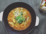 パパママの息抜きに今夜は贅沢おひとり様鍋！やべやき屋キンレイののInstagram画像