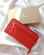 ・・・CHIOCCIOLAの本革長財布がかわいすぎるっっ𓂃❁ピンク&times;ゴールドのファスナーがとっても上質で気に入ってるよˎˊ˗機能もすごくてカード24枚以上収納できる上ひとつずつが見&hellip;のInstagram画像