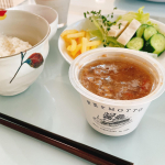 休日は時間があるのでしっかり朝ご飯🍚✨お汁は手軽に電子レンジでチン❤️⁡信州米麹味噌を使ったごろごろ根菜4種のとん汁を食べました💕⁡大きめの野菜がごろごろ入ってて豪華🥰約１分の加熱で食&hellip;のInstagram画像