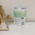 ♡野菜不足が気になっていたので最近積極的に摂っているこちらのサプリ🥬．【Vgan ハワイアンスピルリナ&醗酵クロレラ+キヌアスプラウト】．クロレラは以前も他の製品を飲んでいたこ&hellip;のInstagram画像