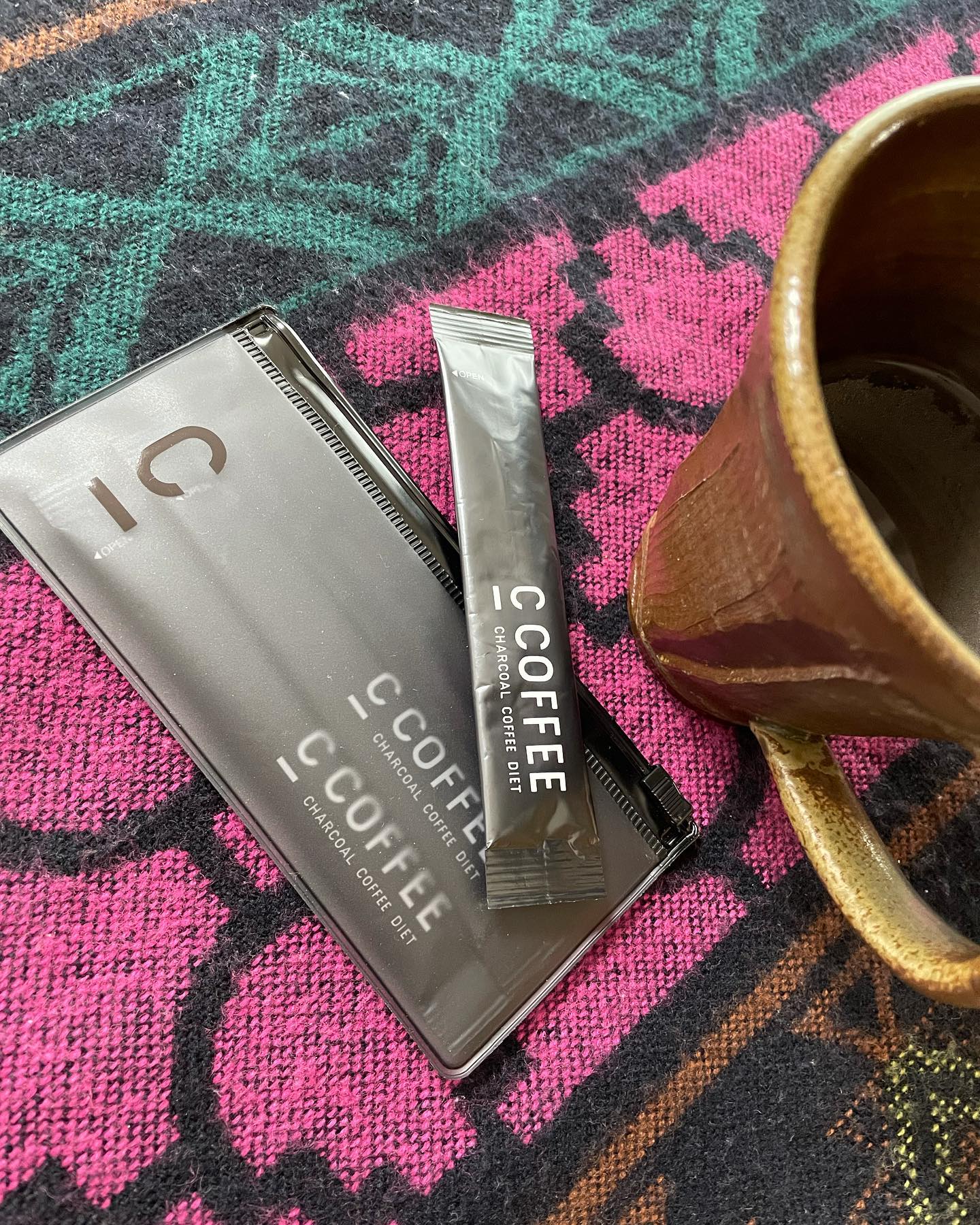 口コミ投稿：☕️チャコールクレンズ×クロロゲン酸×MCTオイル×有胞子性乳酸菌×難消化性デキストリン…
