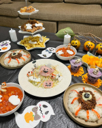 kenken.aiハロウィン💖家族で楽しみました☺️#PR #株式会社イッティ #smack8pro #スマックエイトプロ #秋のインスタ映え料理コンテスト #時短料理 #フードプロセッサー &hellip;のInstagram画像