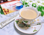 コーヒー毎日３杯以上飲むから３回に１回はカフェサプリ💓普通にカフェラテ飲みながら美容成分を摂取できる❣️ラクチュロースで善玉菌も活性化するから腸活にもいいみたい🥰✨&hellip;のInstagram画像