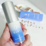 ⸜⸜自分の肌色へファンデが変化♡ ⸝⸝⁡⁡ずっと気になっていた『QUEI  カラーチェンジ ファンデーション』使ってみました.ᐟ.ᐟ🤗⁡⁡塗るとたちまちカラーが変化し&hellip;のInstagram画像