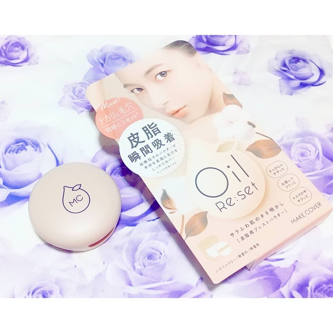 口コミ投稿：#ナチュラルメイク #オイルリセット #毛穴カバー #テカリ防止 #皮脂吸着パウダー #mo…