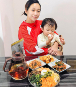 Enjoy authentic Korean food at home(*&acute;&forall;`)♪Healthy with plenty of vegetables🥬🥕🥒Happy to eat delic&hellip;のInstagram画像