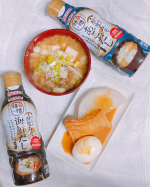 🌸・🌸marusan☆ とろける味噌〜液状〜新製法・★海鮮だし★あごだし・🌸初めてお料理に使ってみました♪いつも使っている味噌には比べ物にならないくらい凄い&hellip;のInstagram画像