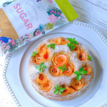 りんごの薔薇ケーキを作りました*　お砂糖は @nakato_selection さんからいただいた ビスポーク オーガニック ココナッツシュガーを使いました✨レシピは、 @co&hellip;のInstagram画像