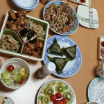 #過去のクリスマスの#手料理画像です♪この頃は私がくも膜下出血の大手術をした半年後の休職中のクリスマス手料理画像です。#オーシャンプリンセス #モンマルシェ #クリスマス #缶&hellip;のInstagram画像