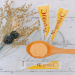 〜ハイ&bull;ゲンキC(顆粒タイプ)〜お試しさせていただきました♡1包1.2gにビタミンCが約90mg含まれています☺️1日1〜2包が目安とのこと𓆸⋆*・・・そのままいただいたり、飲み&hellip;のInstagram画像