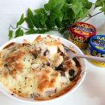 清水食品&times;新宿中村屋共同開発による本格カリー味のさば缶詰をちょこっとアレンジした簡単ドリア☆目利きのプロが厳選した国内水揚げのさばを使用しているのでこちらのサバ缶激ウマなんです！も&hellip;のInstagram画像