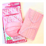 ✮『 SUPN MASK ｽﾊﾟﾝﾏｽｸ』不織布マスクでもおしゃれに💛このマスク質感が布っぽくて肌が綺麗にみえるんですって♡スパンレース製法というみたいです!!!小&hellip;のInstagram画像
