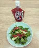 キュウリとわさび菜に梅肉を🥒*酸っぱい味はキュウリの食感と合う〜👍*夏はよ🌞*#紀乃家 #紀乃家_梅干専門店 #福井の梅 #梅肉をつかったレシピ #monipla #kinoy&hellip;のInstagram画像