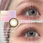 GENISH▷ @beau_f.info06 VesperDIA 14.5mmG.DIA 13.6mmBC8.6mm1monthWater 38.5%1箱2枚入り&hellip;のInstagram画像