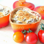 💫【野菜ともち麦のミネストローネ】でアレンジグラタン🍴&nbsp;&nbsp;24種類の野菜ともち麦入りの具沢山ミネストローネなのでちょっと手間を加えたら材料いらずにいくらでもアレンジがきくよ😊こちらは挽き肉を入&hellip;のInstagram画像