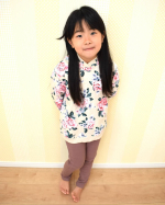 2021.11.28@nissen_kids_official さんの裏シャギースキニーパンツ👖＊＊りんちゃんが裏シャギースキニーパンツをモニターさせていただきました🎵届いて履いて&hellip;のInstagram画像