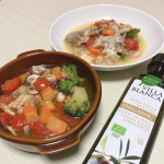 鯛のアクアパッツァとタコのアヒージョを作りました🙌　お疲れ様です。みなさんは休日楽しめましたか？🤣　私は色々とYouTubeでお金（リベ大とか）の勉強していました！　&hellip;のInstagram画像