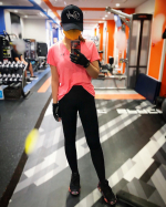 🏋🏻&zwj;♀️GIRLS TALK🏋🏻&zwj;♀️最近のジムウェアは、スリムウォーク　Beau-Acty「燃焼フィットネスレギンス」にしたょ🤸🏻&zwj;♀️消費カロリーUPで脂肪燃焼サポートできる🔥スポーツ&hellip;のInstagram画像