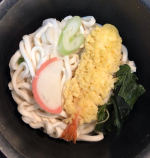 キンレイ 海老天うどん460円（税抜）お水不要、お鍋ひとつで調理できる海老天うどんです。さば節、いわし節、そうだかつお節、真昆布、椎茸からとった関西出汁に、海老天のコクと旨味が溶け込み&hellip;のInstagram画像