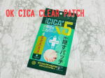 ⁡⁡OK CICA CLEAR PATCH⁡CICA成分(ツボクサエキス配合)のパッチタイプのコンシーラー。⁡保湿力通気性に優れたハイドロコロイド素材採用し、水に強く、高密着で目立ちません&hellip;のInstagram画像