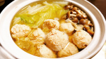 豊の天然だしで塩だしつみれ鍋🍲出汁が濃厚で、1パックでいいから、コスパいい👏✨#豊の天然だし #天然だし #天然だしのニッコーフーズ #だしパック #出汁 #monipla #nikkof_f&hellip;のInstagram画像