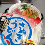 テーブルマークさぬきうどんうどんといえばさぬきうどん☺️さぬきうどんといえばやっぱりこしですね😋💕うどんが大好きで普段から食べまくってる🥳つるりと食べれて出汁さえ作れば&hellip;のInstagram画像