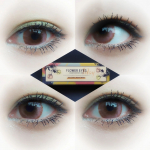 ピンクブラウン系のデカ目カラコン👀🍓👀▶#フラワーアイズ ❖#リナリアシナモン❑直径14.5mm❑着色直径14.0mm❑ベースカーブ8.6mm❑含水率38%(低含水)&hellip;のInstagram画像