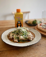 ⁡⁡𓇠おうちランチ𓇠⁡𓍼一度食べたらやみつきに！リピート率NO１「火の国ポン酢」⁡くまもとの高級果汁デコポンの上品で爽やかなストレート果汁と最高ののInstagram画像