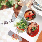 .⁡⁡⁡🍴⁡今日のランチ🍴⁡⁡⁡⁡⁡高久さんの⁡【 ⁡常陸牛＆ローズポーク生ハンバーグ 】⁡⁡⁡🐄常陸牛🐄は⁡⁡30ヶ月有余にわたり育てられたブランド牛。⁡⁡肉のき&hellip;のInstagram画像