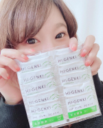 .さいきん注目されてる、腸活のお話。꒰ঌ( ⌯' '⌯)໒꒱スーパーフード「スピルリナ」の入った玄米発酵サプリ「玄米酵素ハイ・ゲンキ スピルリナ」そのまま水や牛乳に混ぜても飲め&hellip;のInstagram画像