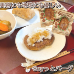 知らなかったら気が付かないかも！富士貿易株式会社さま (@fujitrading_ihq ) の【大豆と蒟蒻のSoyっとバーグ】　90g / 1個　お肉で今までは作って&hellip;のInstagram画像