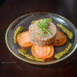 .〜今日のおうちごはん&おつまみ〜⚫︎イタリアン鯵のなめろう...鯵のなめろうをイタリアン風に。トマト、玉ねぎ、オリーブ、ニンニクを入れてオリーブオイルと塩胡椒で味を整えま&hellip;のInstagram画像