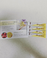 株式会社 玄米酵素様からハイ&middot;ゲンキC 4包をモニター当選でいただきました🥰💕ありがとうございます❣️こちらは天然由来のビタミンCでとてもサラサラの顆粒タイプで水なしで&hellip;のInstagram画像