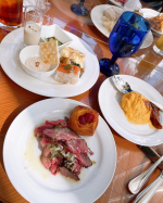 ホテルのブッフェ🥰#野菜をMOTTO #野菜をもっと #グリーンカレー #モンマルシェ #野菜スープ #monipla #monmarche_fanのInstagram画像