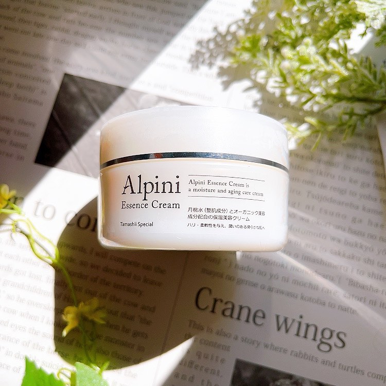 口コミ投稿：今日は月百水とオーガニック美容成分配合の保湿美容クリームアルピーニエッセンスク…