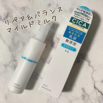 ..リペア＆バランス マイルドミルクをお試ししました🌸ゆらぎ敏感肌のためのスキンケア、リペア＆バランスシリーズの乳液です🧴🌟 うるおいヴェール成分（保湿）ミツロウとセラミド&hellip;のInstagram画像