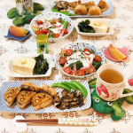 *。ヘルシーあち食堂👩🏻&zwj;🍳新鮮なオーガニック野菜などたくさんの食材が詰まった【 大地を守る会 】@daichi1975 さんからの『 こだわり野菜お試しセット 』 を用いて作った🍀まごは&hellip;のInstagram画像