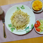 SUNAO きのこ入りチーズクリームを紹介いたします✨もっちりとしたパスタ、きのこの入ったクリーミーなソースを、自宅で味わうことができます&hearts;️江崎グリコさんが、「おいしく食べて健康な毎日を」という&hellip;のInstagram画像