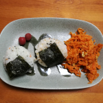 isosukemika今日の朝ごはんです。カリカリ梅は箸休めにピッタリ！ごちそうさまでした。#PR #川辺食品株式会社 #紀乃家 #紀乃家_梅干専門 #カリカリ梅 #甲州小梅 #お弁当に梅干し &hellip;のInstagram画像