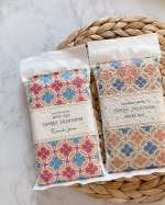 〖お米ギフト〗  丹波篠山の精米コシヒカリ&玄米🌾和柄でかわいいパッケージ♡  裏にメッセージも書いてあって内祝いやプチギフトに貰っても嬉しい〜!!✨  &hellip;のInstagram画像